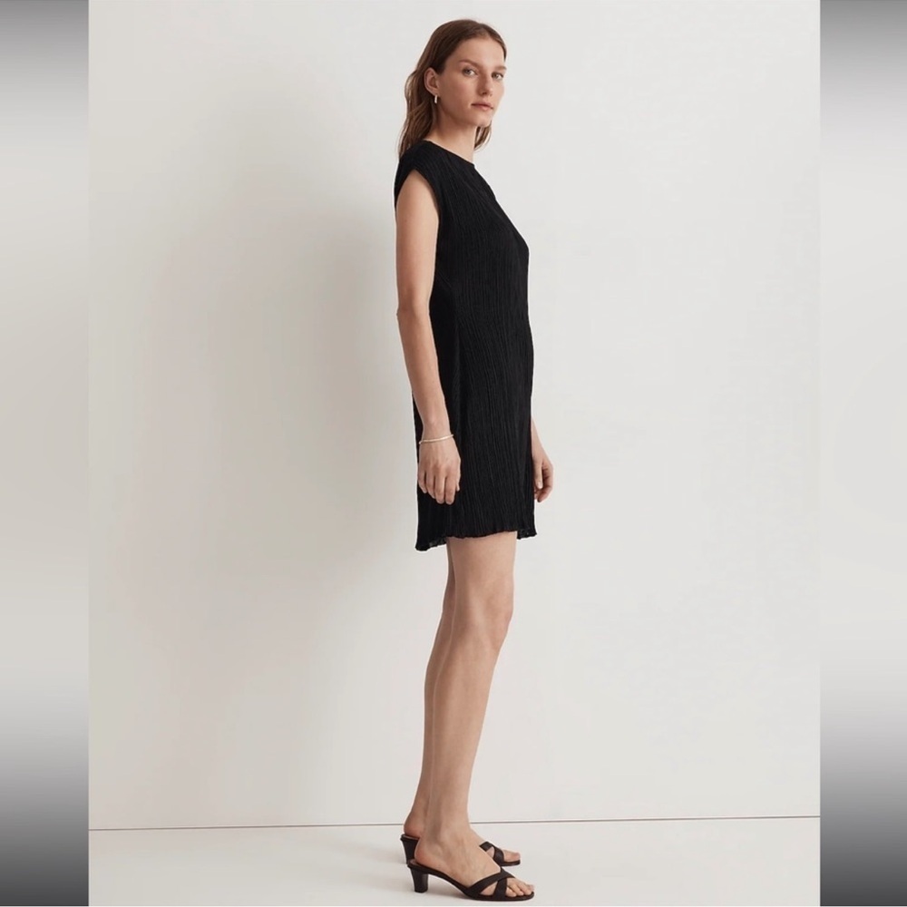Madewell Plisse Mini Tee Dress - Picture 13 of 13